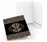 Big Dot of Happiness Roaring 20's - 1920s Art Deco Jazz Party Thank You Cards (8 Count)
