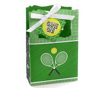 Big Dot of Happiness You Got Served - Tennis - Baby Shower or Tennis Ball Birthday Party Favor Boxes - Set of 12