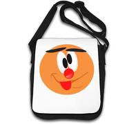 Big Dumb Circle Face Shoulder Bag White