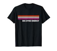 Big Dyke Energy Lesbian Pride T-Shirt