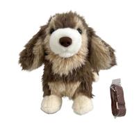 Big Ears Dog Plush Backpack, Adds A Cute Touch, 40x20x20cm, Plush Shoulder Bag, Women Dog Bag, Comfortable to Carry, Ideal for School, Travel, Work