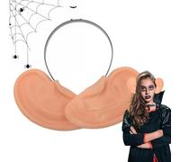 Big Ears - Oversized Fake Ears | Carnival Rubber Ear Costumes | Latex Elf Ears | Soft Silicone Elf Ears | Halloween Costume Accessories Envelope