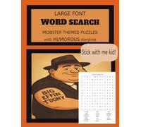 Big Effin T'Dony's Word Search: Mobster Themed Puzzles with Humorous Storyline