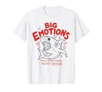 Big Emotions Feel Everything Regret Nothing Shark Value Graphic T-Shirt