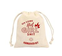 BIG EVENTS Set of 10 hangover recovery kit bags wedding favor kit bag bachelorette party - Bachelor Survival Kit Party Bag - Drawstring Favor Bags - 5 * 7 Inch HGS