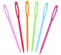 Big Eye Plastic Sewing Needles Kid Knitting Wool Cross Stitch Crochet 10Pcs Sewing Needles from Durable and Clever
