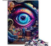Big Eyes 1000 Piece Jigsaw Puzzles for Adults Puzzles for Adults Relaxing Entertainment, Home Decor size : 38x26cm