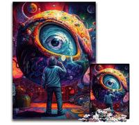 Big Eyes Adult Jigsaw Puzzles 1000 Pieces cardboard Puzzles Brain Teaser Game for Teenagers, Perfect 26X38CM/10.23x14.96inch