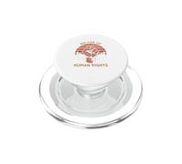 Big Fan of Human Rights Equality Social Retro PopSockets PopGrip for MagSafe