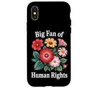 Big Fan Of Human Rights Equality Supporters Allies Case for iPhone X/XS