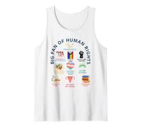 Big Fan of Human Rights | Freedom for All Equality Queer Tank Top