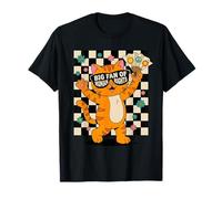 Big Fan of Human Rights Groovy 70s Cat Activist T-Shirt