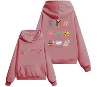 Big Fan Of Human Rights Hoodie Big Fan Of Human Rights Sweatshirt For Women Man Casual Graphic Shirt Pink