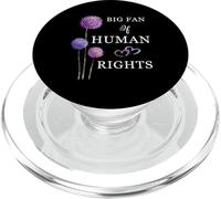 Big Fan of Human Rights Protest PopSockets PopGrip for MagSafe