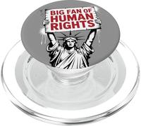 Big Fan of Human Rights Protest Statue of Liberty PopSockets PopGrip for MagSafe