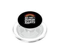 BIG FAN of HUMAN RIGHTS Rainbow PopSockets PopGrip for MagSafe
