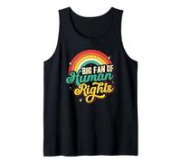 Big Fan of Human Rights Social Justice Equality Tank Top