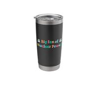 Big Fan of Nuclear Power Science Humor Physics Stainless Steel Insulated Tumbler