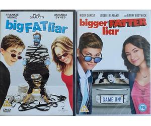 BIG FAT LIAR 1-2 COMPLETE COLLECTION / 1. BIG FAT LIAR / 2. BIGGER FATTER LIAR = ULTIMATE 2x DVD SET