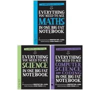 Big Fat Notebooks Series: The Complete Middle School Study Guide 3 Books Collection Set (Maths, Science & Computer Science and Coding)