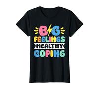 Big Feelings Healthy Coping School Counselor T-Shirt