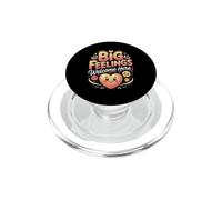 Big Feelings Welcome Here School Psychologist Counselor PopSockets PopGrip for MagSafe