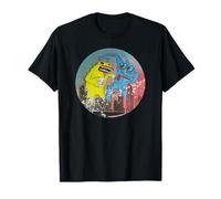 Big Fight! / The Giant Lizard and Big Robot go Head to Head! T-Shirt