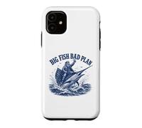Big Fish Bad Plan Saltwater Fishing Captain Case for iPhone 11
