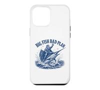 Big Fish Bad Plan Saltwater Fishing Captain Case for iPhone 12 Pro Max