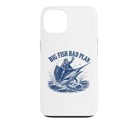 Big Fish Bad Plan Saltwater Fishing Captain Case for iPhone 13