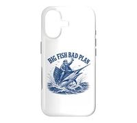 Big Fish Bad Plan Saltwater Fishing Captain Case for iPhone 17