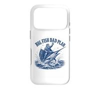 Big Fish Bad Plan Saltwater Fishing Captain Case for iPhone 17 Pro