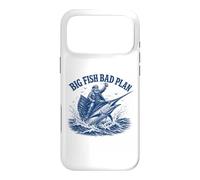 Big Fish Bad Plan Saltwater Fishing Captain Case for iPhone 17 Pro Max