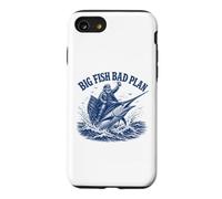 Big Fish Bad Plan Saltwater Fishing Captain Case for iPhone SE (2020) / 7/8