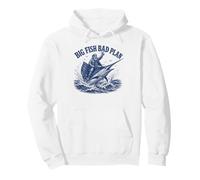 Big Fish Bad Plan Saltwater Fishing Captain Pullover Hoodie