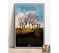 Big Fish Tim Burton Repro Movie Poster Similar To A1-36"x24" :: Bring Your Walls To Life !