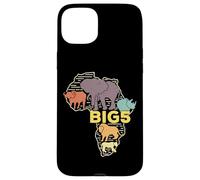 Big Five African Animals Elephant Rhino Buffalo Lion Leopard Case for iPhone 15 Plus