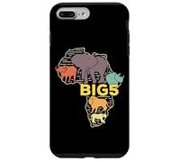 Big Five African Animals Elephant Rhino Buffalo Lion Leopard Case for iPhone 7 Plus/8 Plus