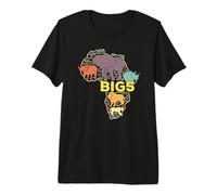 Big Five African Animals Elephant Rhino Buffalo Lion Leopard Premium T-Shirt