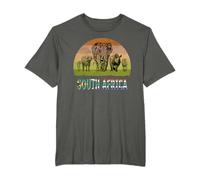 "Big Five" Retro Sunset Design for South Africa Safari T-Shirt