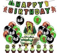 Big Foot Birthday Party Decorations Big Feet Birthday Party Supplies Bigfoot Birthday Decoration Big Feet Balloons Birthday Big Foot Birthday Balloons Big Feet Cake Topper Bigfoot Birthday Banner