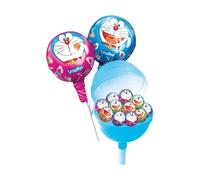 Big Foot Doraemon Mega Lollipop 135g - Giant Bubble Gum Flavored Candy Treat
