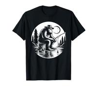 Big foot fishing, Cool Fishing Fisherman Bigfoot Sasquatch T-Shirt