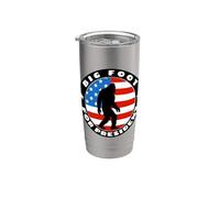 Big Foot for President - USA Sasquatch Silhouette Stainless Steel Insulated Tumbler