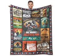 Big Foot Throw Blanket Bigfoot Gifts for Men Adults - Soft 60"X80" Blanket Christmas Birthday Presents for Big Foot Lovers