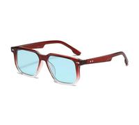 Big Frame Gradient Color Travel Rivet Sun Glasses Men For Outdoor Sports Running And Riding,Wine Red