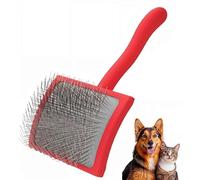 Big G Dog Slicker Brush for Professional Grooming - Detangle & Style Goldendoodles, Poodles & More-Good