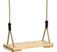 Big Game Hunters 6 Metre Pine Wood Tree Swing with Weatherproof Ropes and Galvanised Steel Fixings