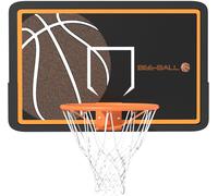 Big Game Hunters Basketball Backboard & Flex Ring - Bee-Ball ZY-020 in Black | Size: 110 cm Big Game Hunters Black 110 cm