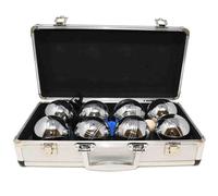 Big Game Hunters Boules Set In Metal Box - Premium Boules Petanque Set With Rust Free Protection